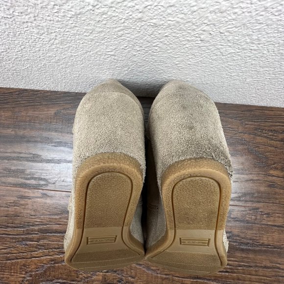 Toms Suede Wedge Lace Up Ankle Booties Women's Size 7 - Picture 9 of 12